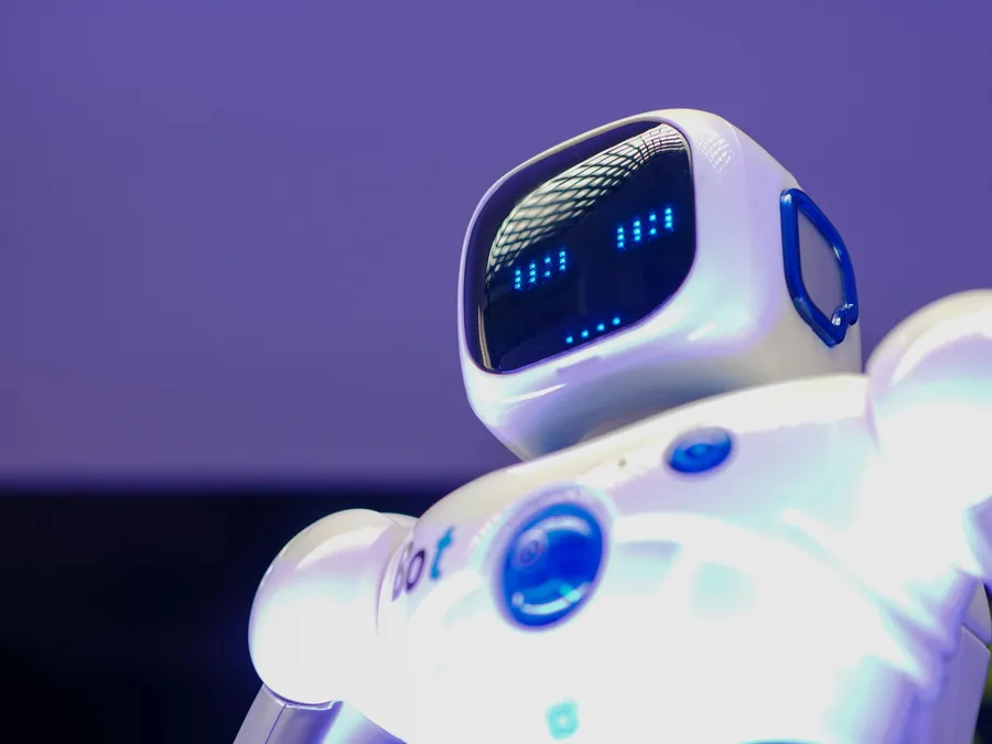 Team member working with an AI assistant
